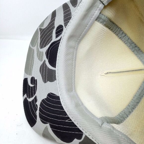 Vintage Bluefield VA Beverage Co Rope Snapback Mesh Camo Trucker Hat Cap - Picture 7 of 9